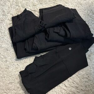 Bundle of 9 lululemon align leggings